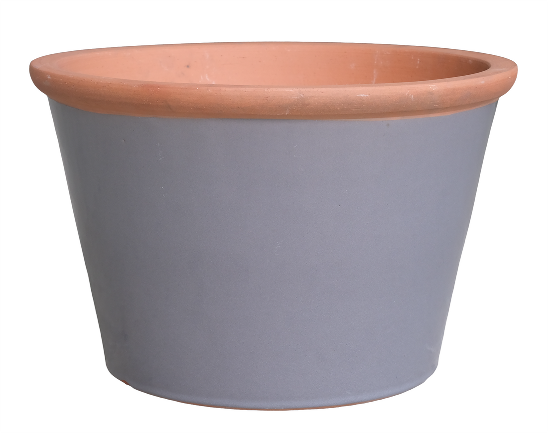 Cotswolds Rim Low Planter Plain( 9 Sets)