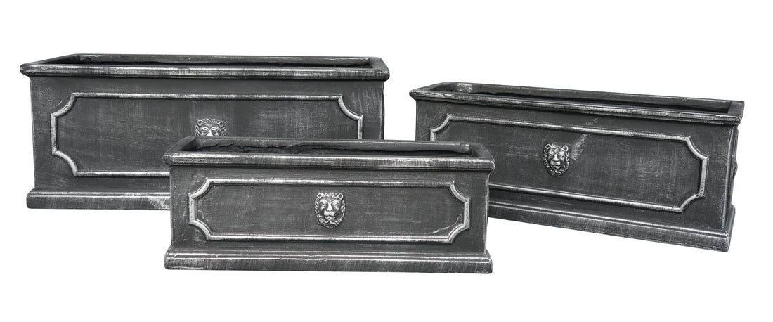 Lion Tall Cube & Lion Trough